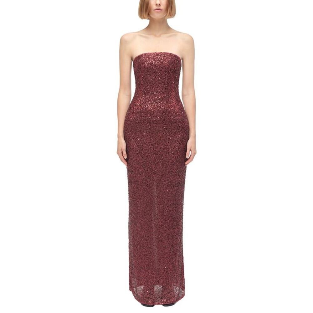 Simkhai Womens  Xyla Gown, Red